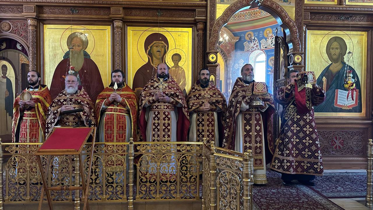 Престольный праздник в храме в честь свв. мцц. Веры, Надежды, Любови и матери их Софии г. Обнинска